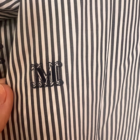 Max Mara short stripped dress tunic size 12 - Picture 4 of 10